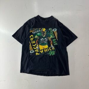 Black Green Bay Packers Graphic T-Shirt